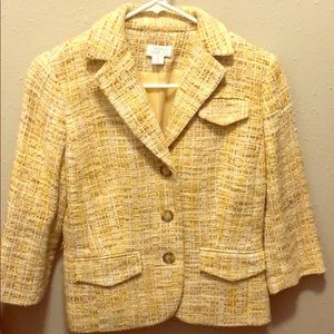 CLOSET CLOSING. MAKE OFFER. tweed blazer size 2